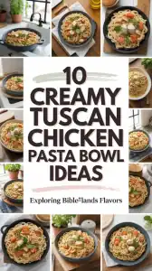Creamy Tuscan Chicken Pasta