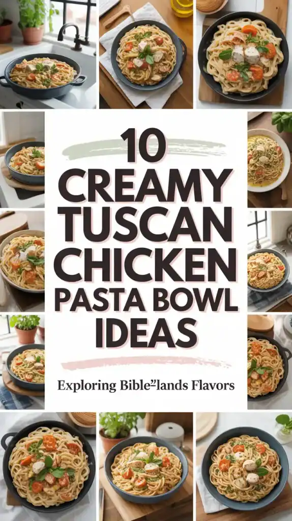 Creamy Tuscan Chicken Pasta