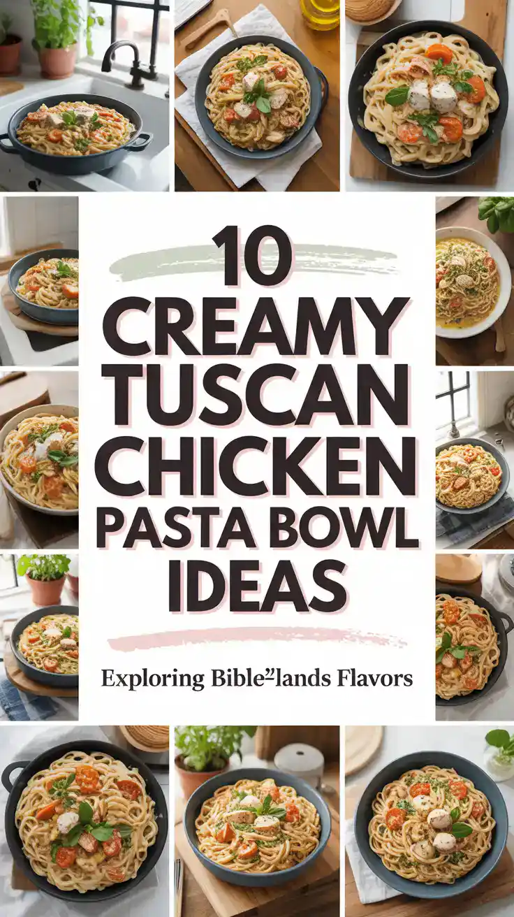 Creamy Tuscan Chicken Pasta