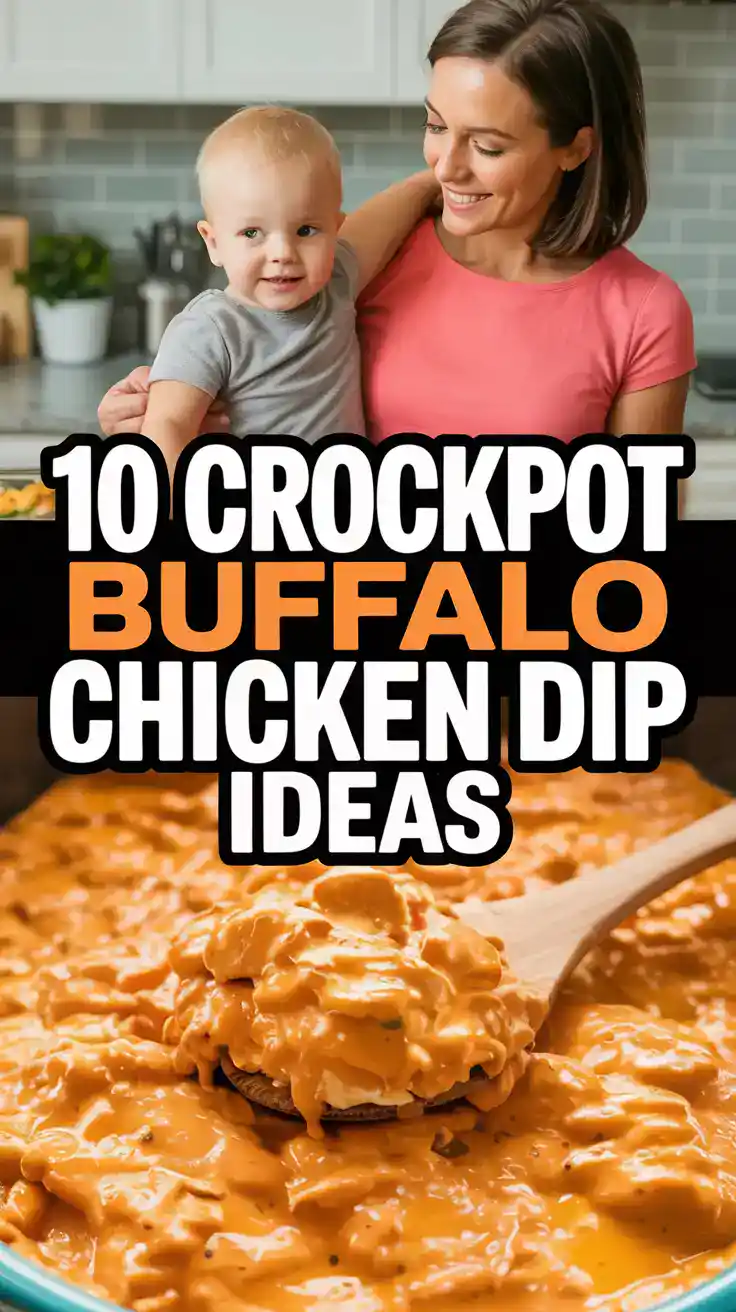 Crockpot Buffalo Chicken Dip