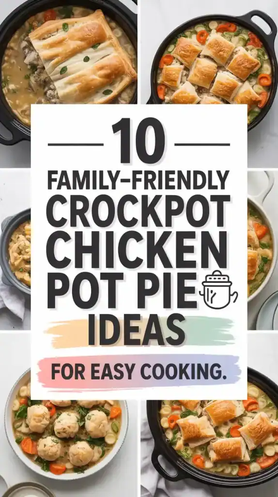 Crockpot Chicken Pot Pie