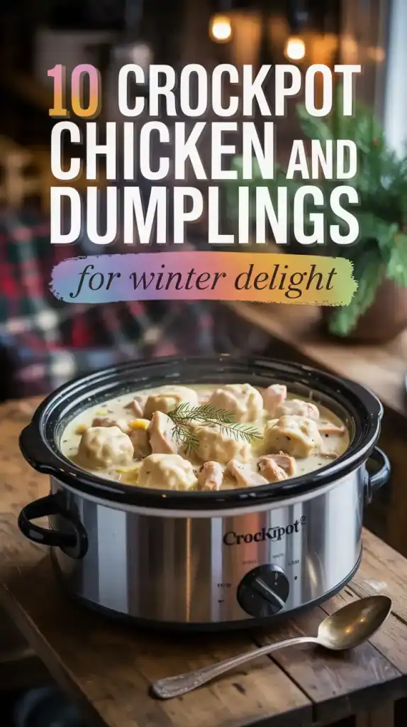 Crockpot Chicken and Dumplings