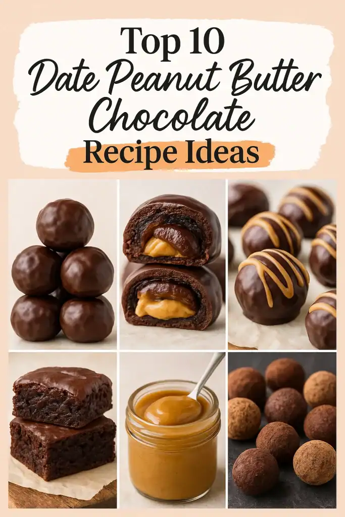 Date Peanut Butter Chocolate Recipe