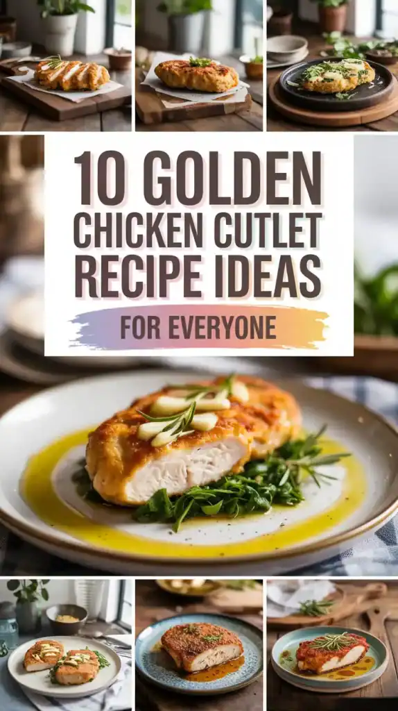 Golden Chicken Cutlet