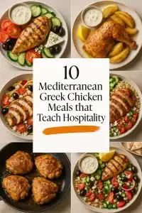 Greek Chicken Meals