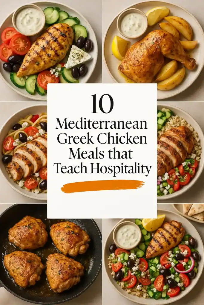 Greek Chicken Meals