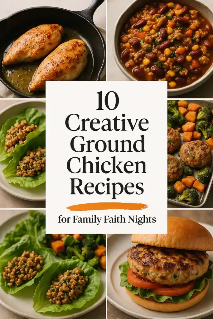 Ground Chicken Recipes