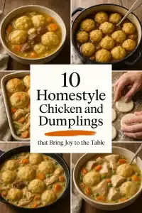 Homestyle Chicken and Dumplings Meals