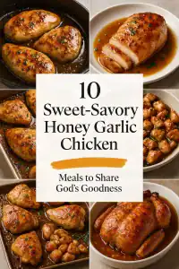 Honey Garlic Chicken Meals
