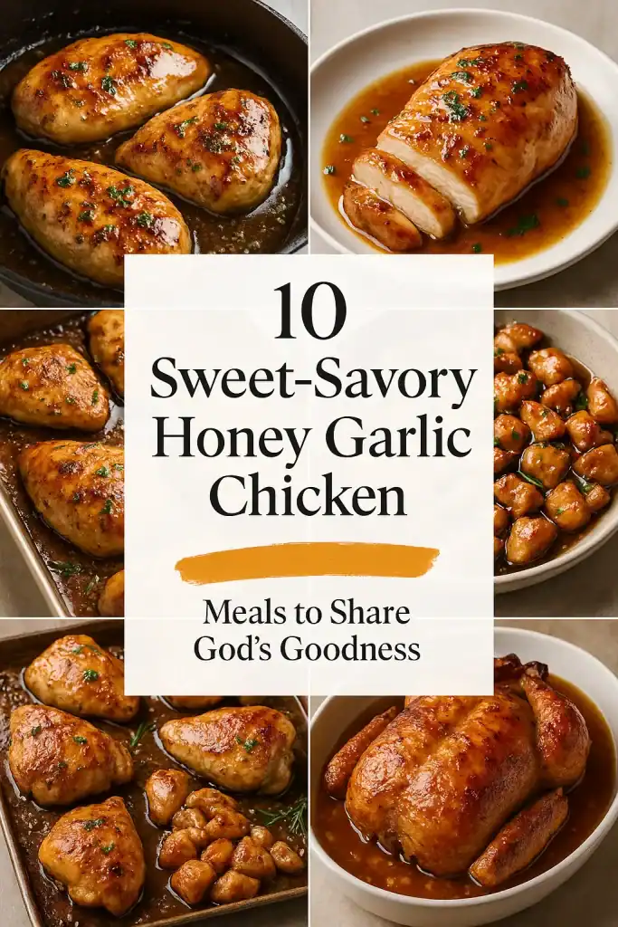 Honey Garlic Chicken Meals