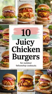 Juicy Chicken Burgers