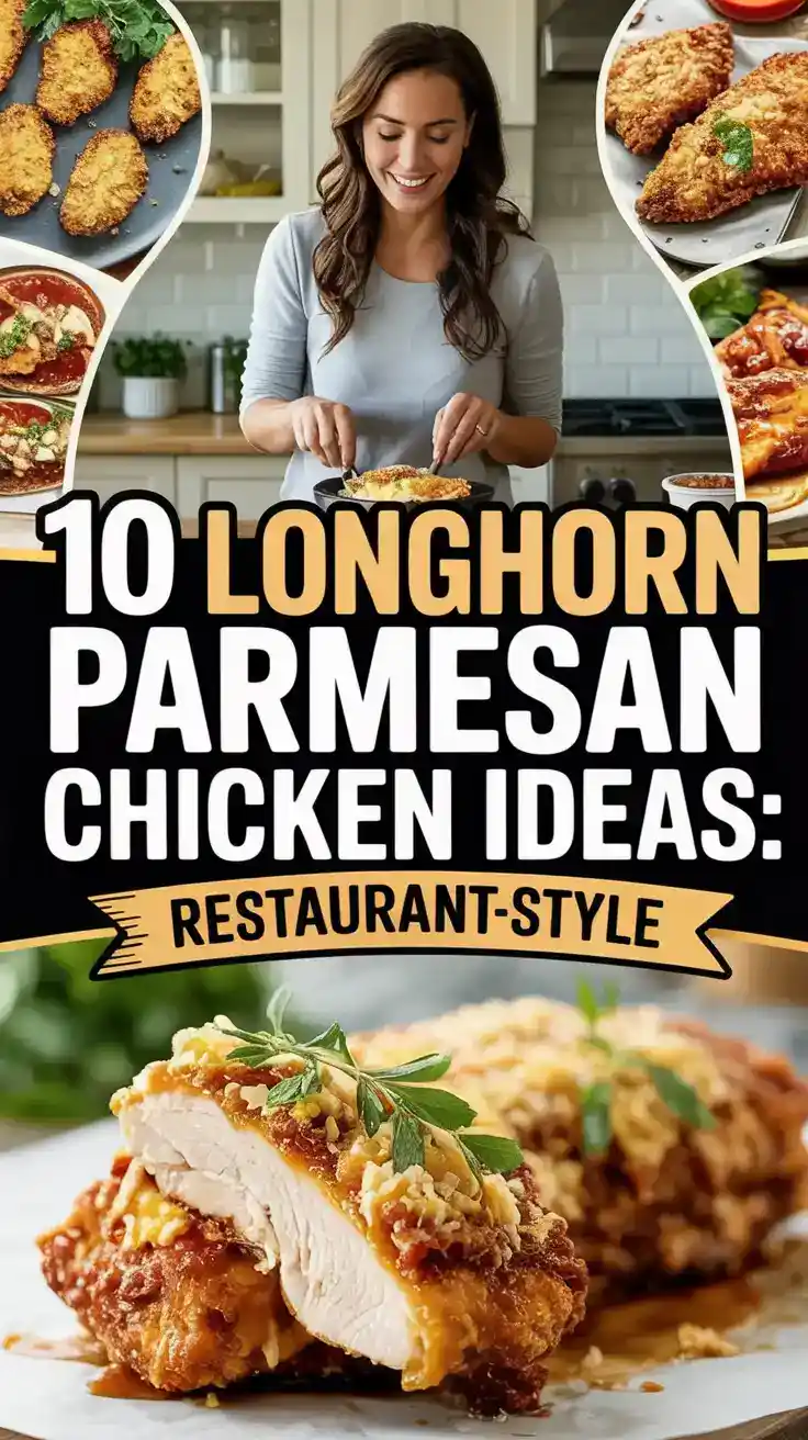 Longhorn Parmesan Crusted Chicken