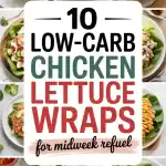 Low‑Carb Chicken Lettuce Wraps