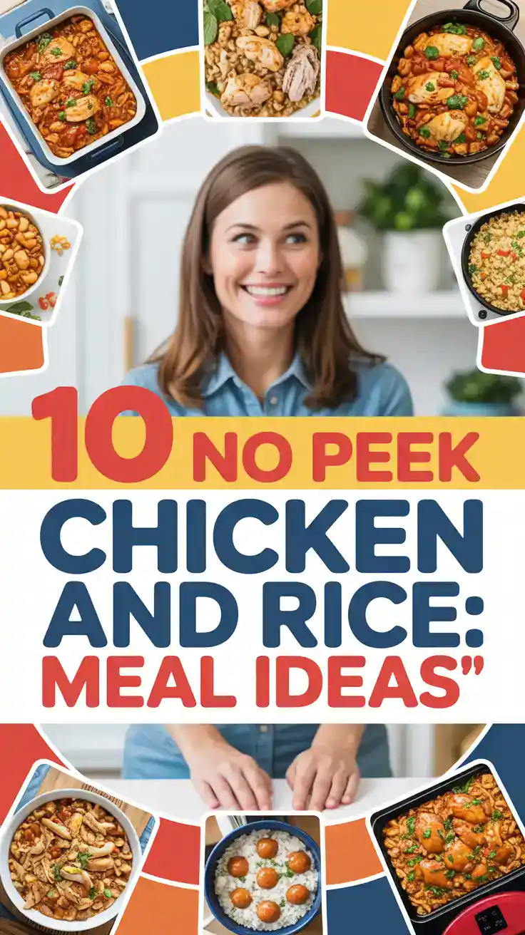 No Peek Chicken and Rice