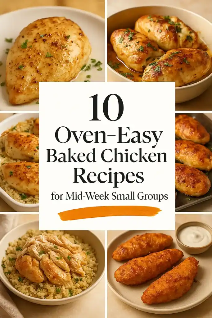 Oven-Easy Baked Chicken Recipes