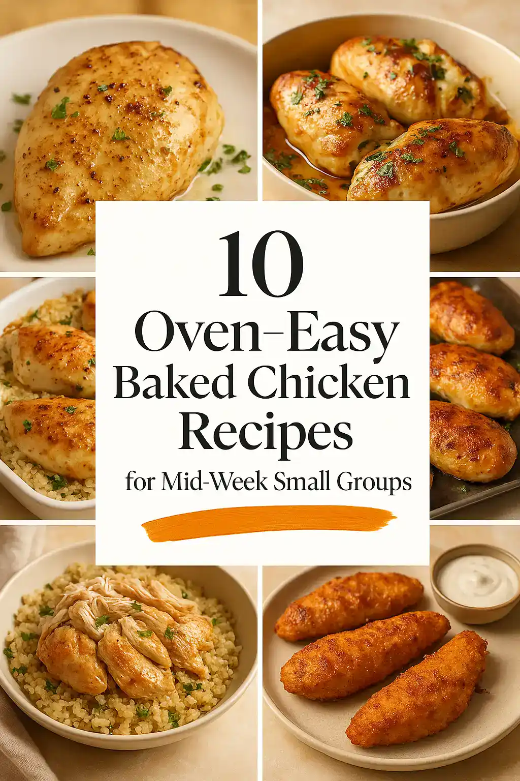 Oven-Easy Baked Chicken Recipes