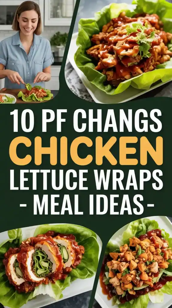PF Changs Chicken Lettuce Wraps