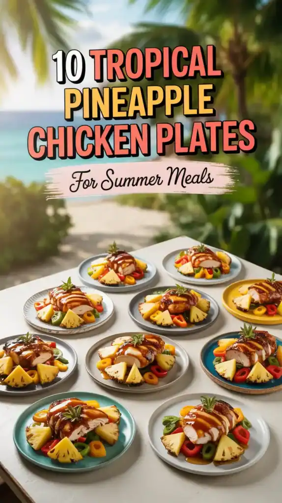 Pineapple Chicken Plates