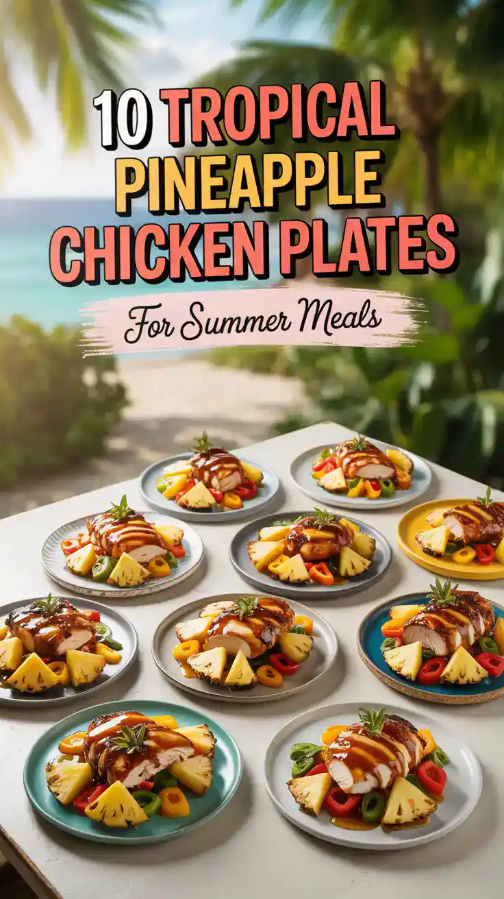 Pineapple Chicken Plates