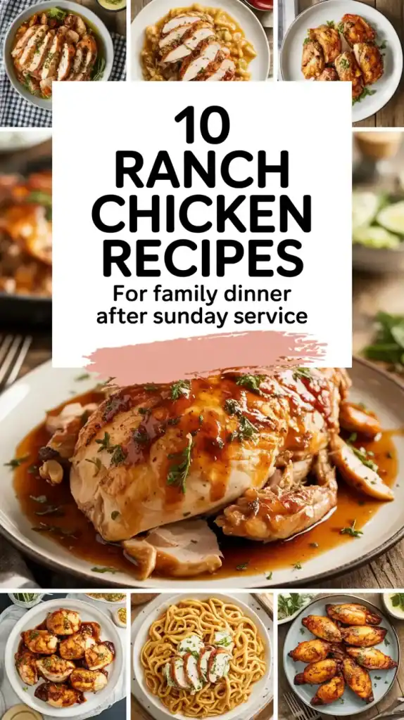Ranch Chicken Recipes