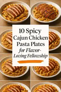 Spicy Cajun Chicken Pasta