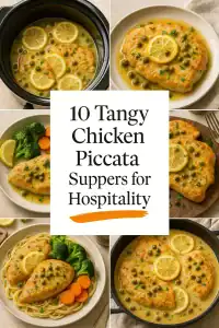 Tangy Chicken Piccata Suppers
