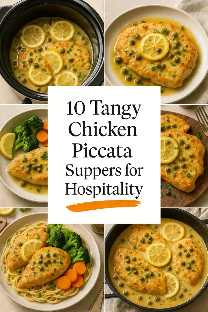 Tangy Chicken Piccata Suppers