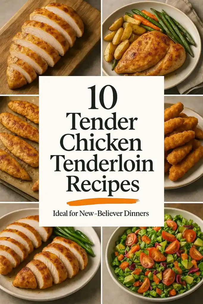 Tender Chicken Tenderloin Recipes