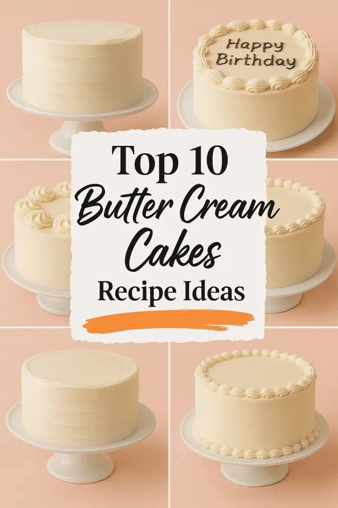 butter cream cakes