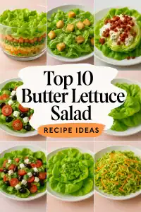 butter lettuce salad