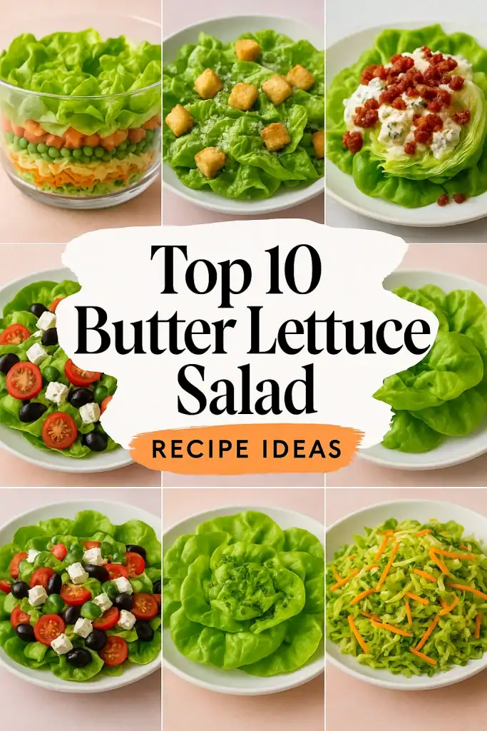 butter lettuce salad