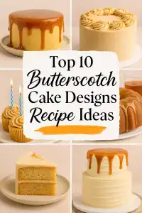 butter scotch cake designs