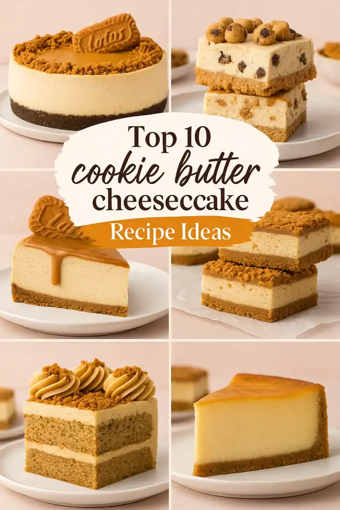 cookie butter cheesecake