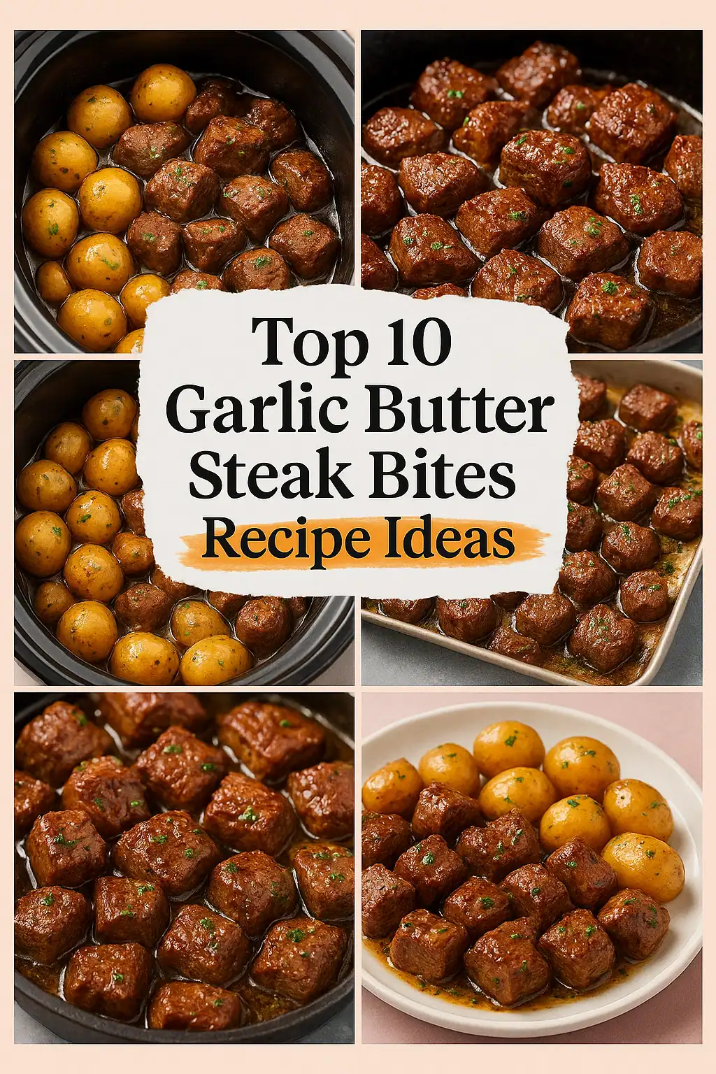garlic butter steak bites