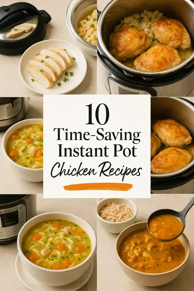 instant pot chicken recipes