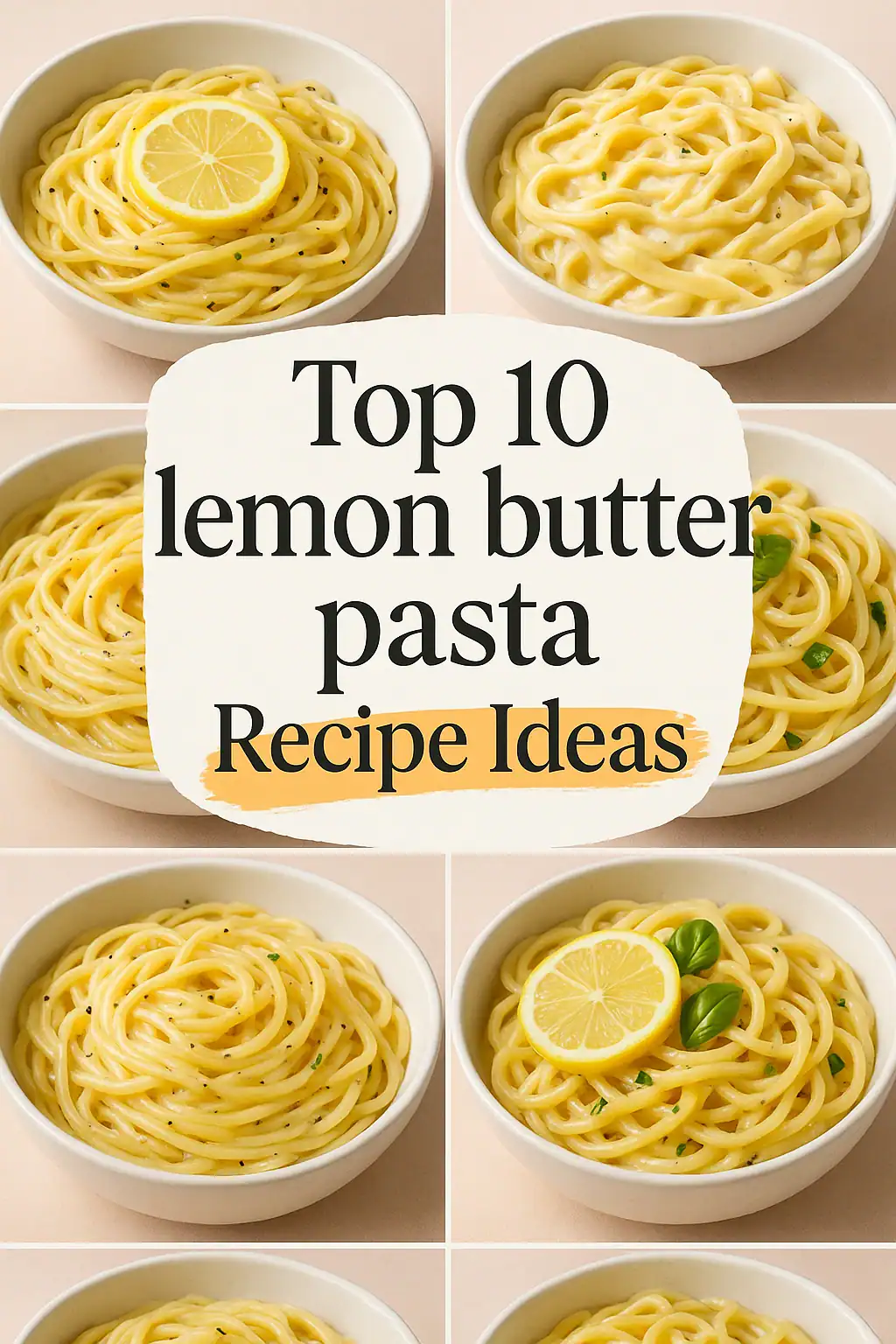 lemon butter pasta