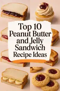 peanut butter and jelly sandwich