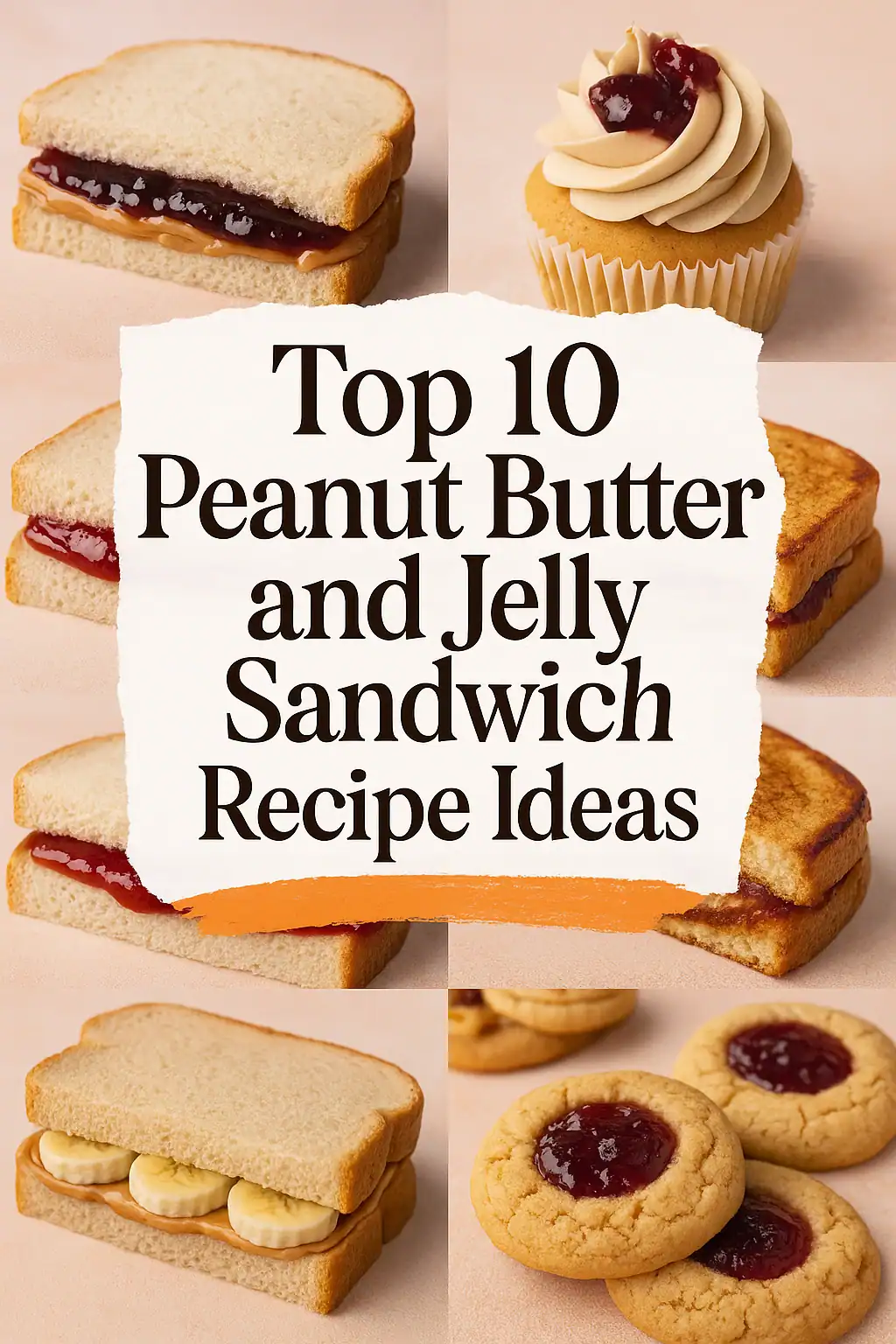 peanut butter and jelly sandwich