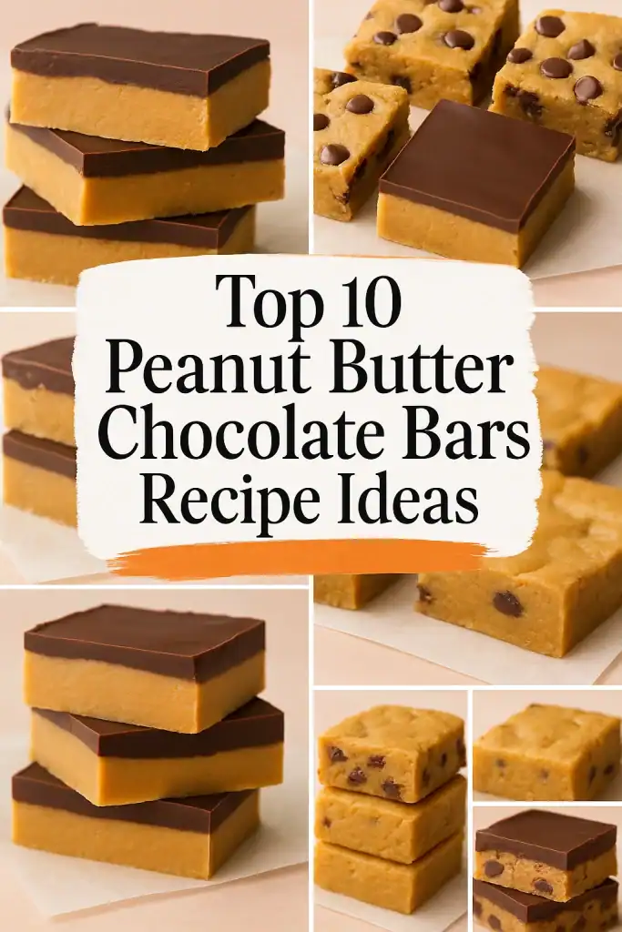 peanut butter chocolate bars