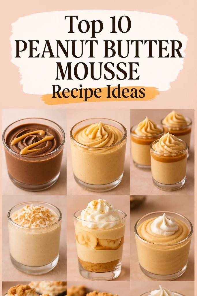 peanut butter mousse