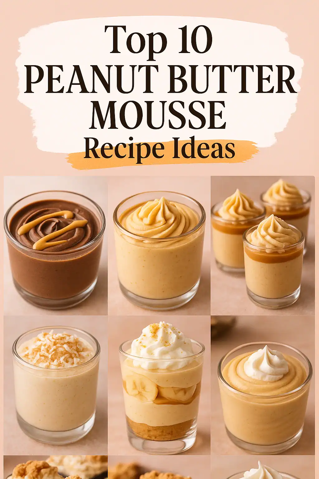 peanut butter mousse