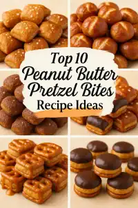 peanut butter pretzel bites