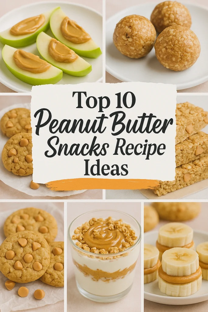peanut butter snacks