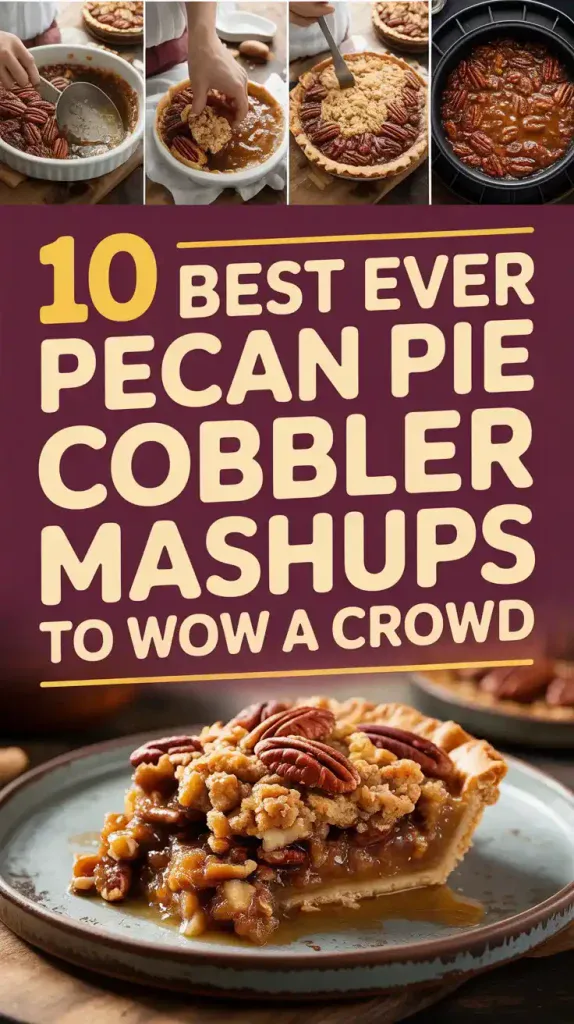 10 Best Ever Pecan Pie Cobbler Mashups To Wow A Crowd