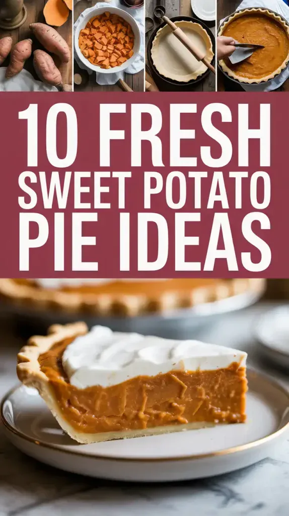 10 Fresh Sweet Potato Pie Ideas