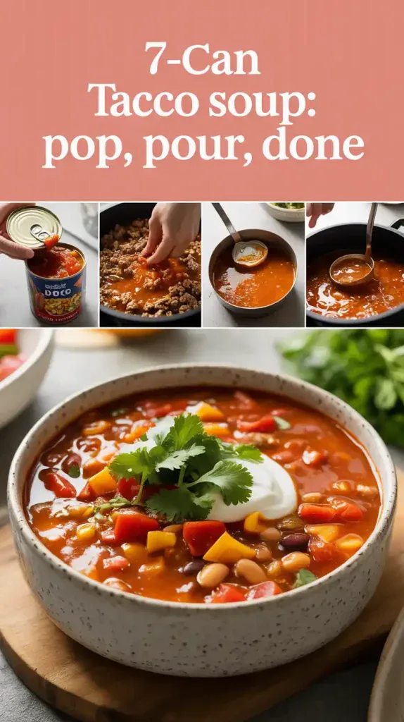 7-Can Taco Soup