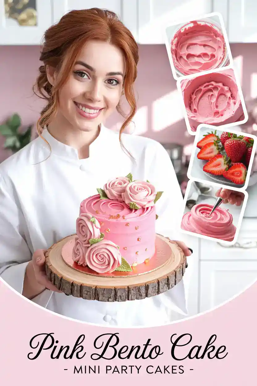 Bento Cake Pink
