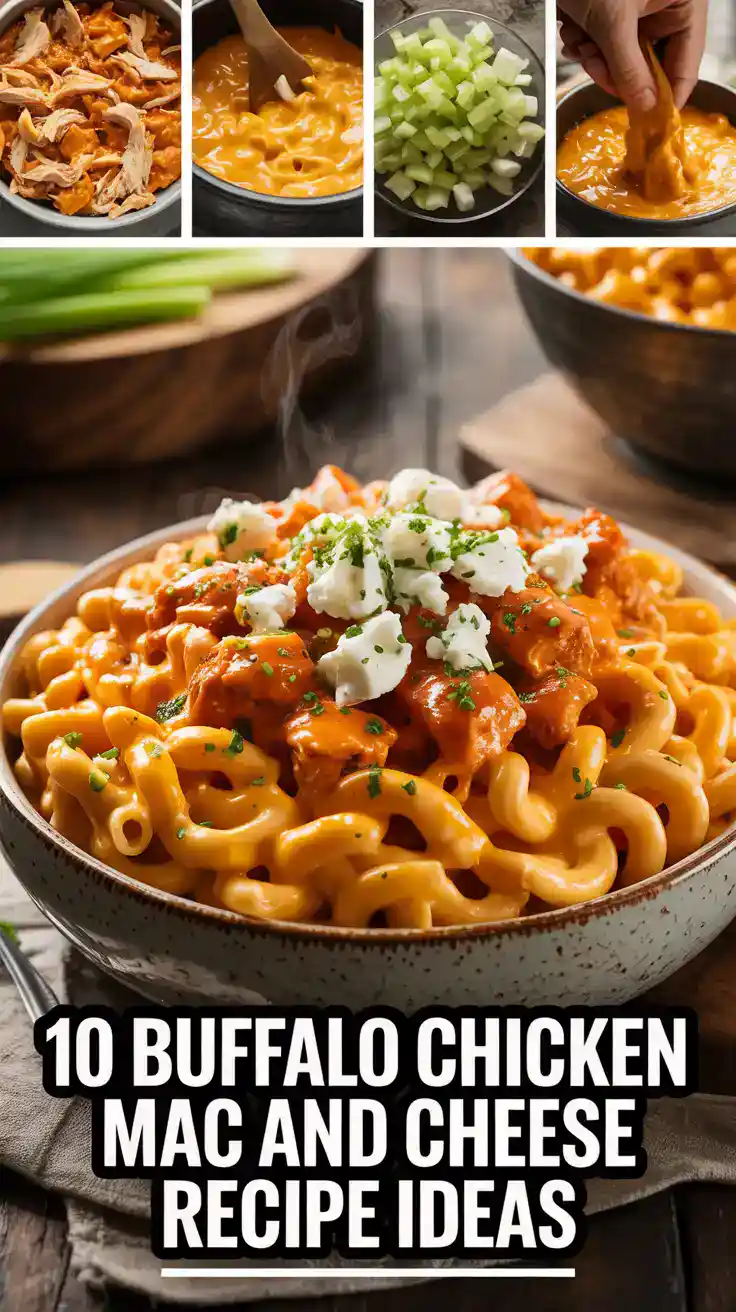 Buffalo Chicken Mac And Cheese