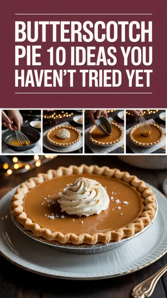 Butterscotch Pie