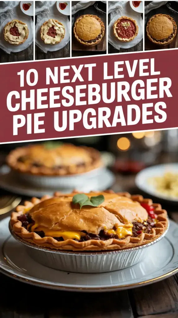 10 Next Level Cheeseburger Pie Upgrades You’ll Love